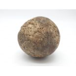 English Civil War Period Stone Shot. This Mid 17th stone shot ball was found by a field walker in