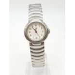 Dunhill Ladies Quartz Watch Unworn, Stainless Steel Strap.