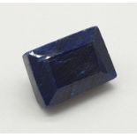 9.75ct Blue Sapphire Gem GLI CERTIFIED