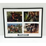Framed and Glazed original film photographs from the film 'The Killing Fields'. Frame dimensions