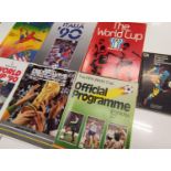 7x official world cup programs from 1974-1994