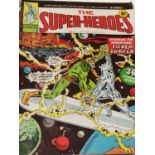 22 x Vintage Marvel Comics "The Super Heroes".