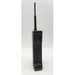 1980s Motorola 8500X early mobile phone, total length 32cm