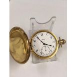 Vintage full hunter pocket watch (AF)