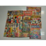 25 x Marvel comics. The Avengers. Dating from 1974-1976