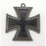 German iron cross medal dated 1939 on one side and the other 1813