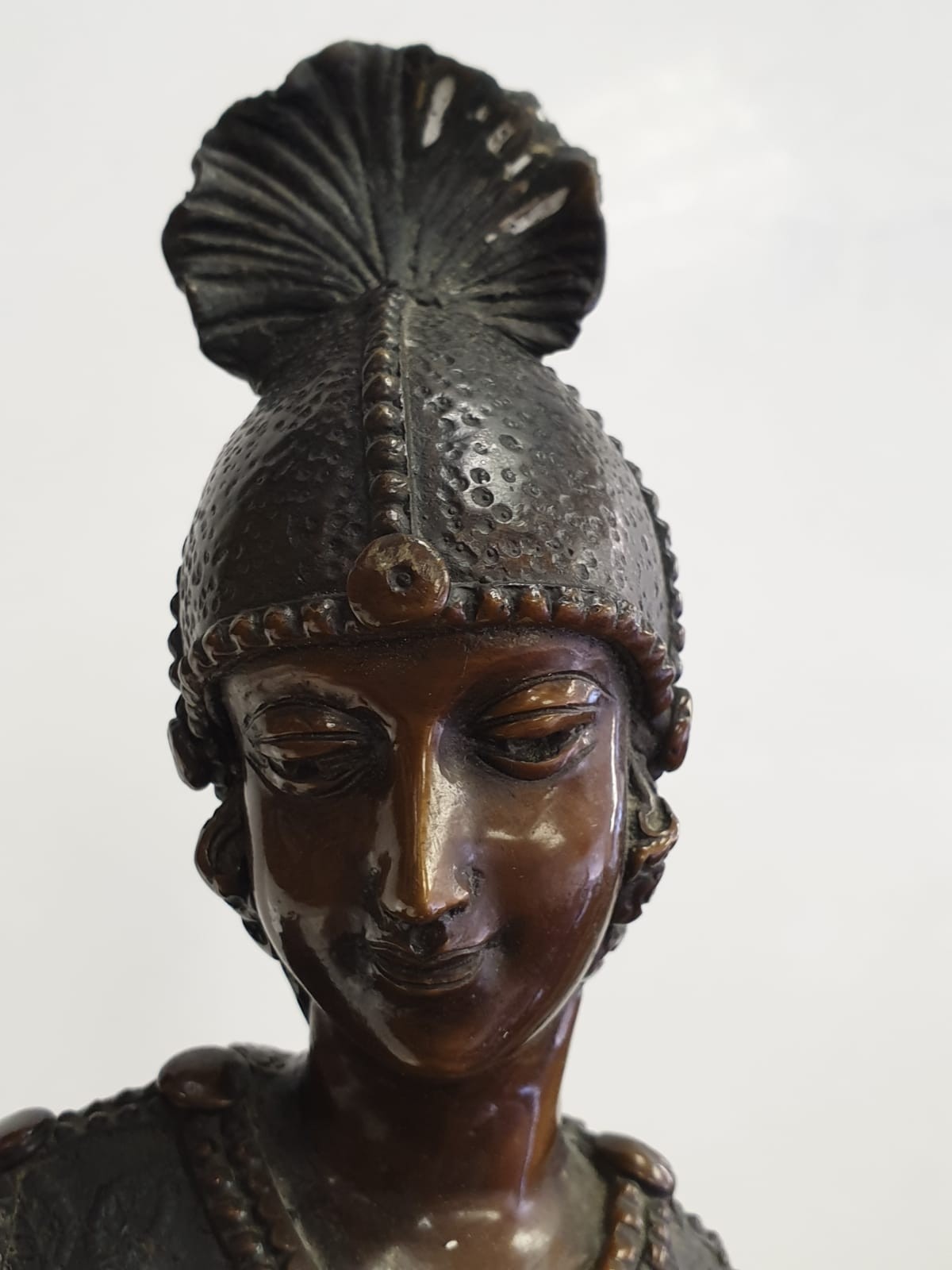 Bronze art deco figure possible of Isadore Duncan, circa 1920's. Height 60cm, 5kg in weight - Image 14 of 20