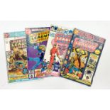 4 Vintage DC Comics "Justice League of America".