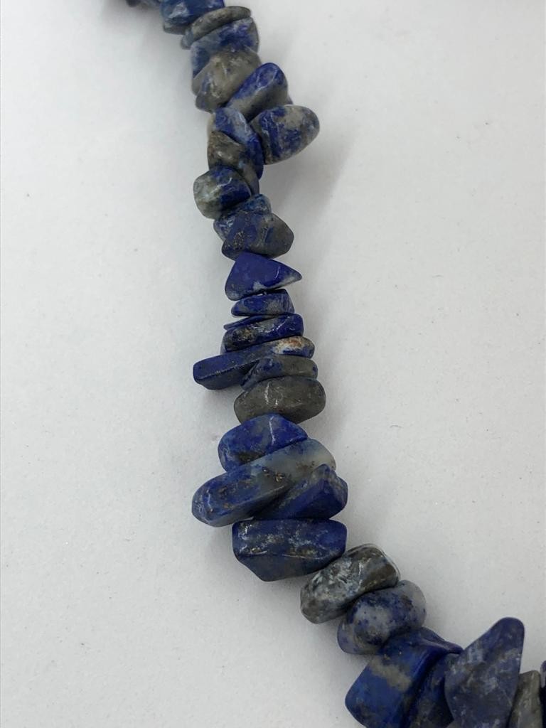 Lapis lazuli necklace around 73g and 31inches - Image 2 of 3