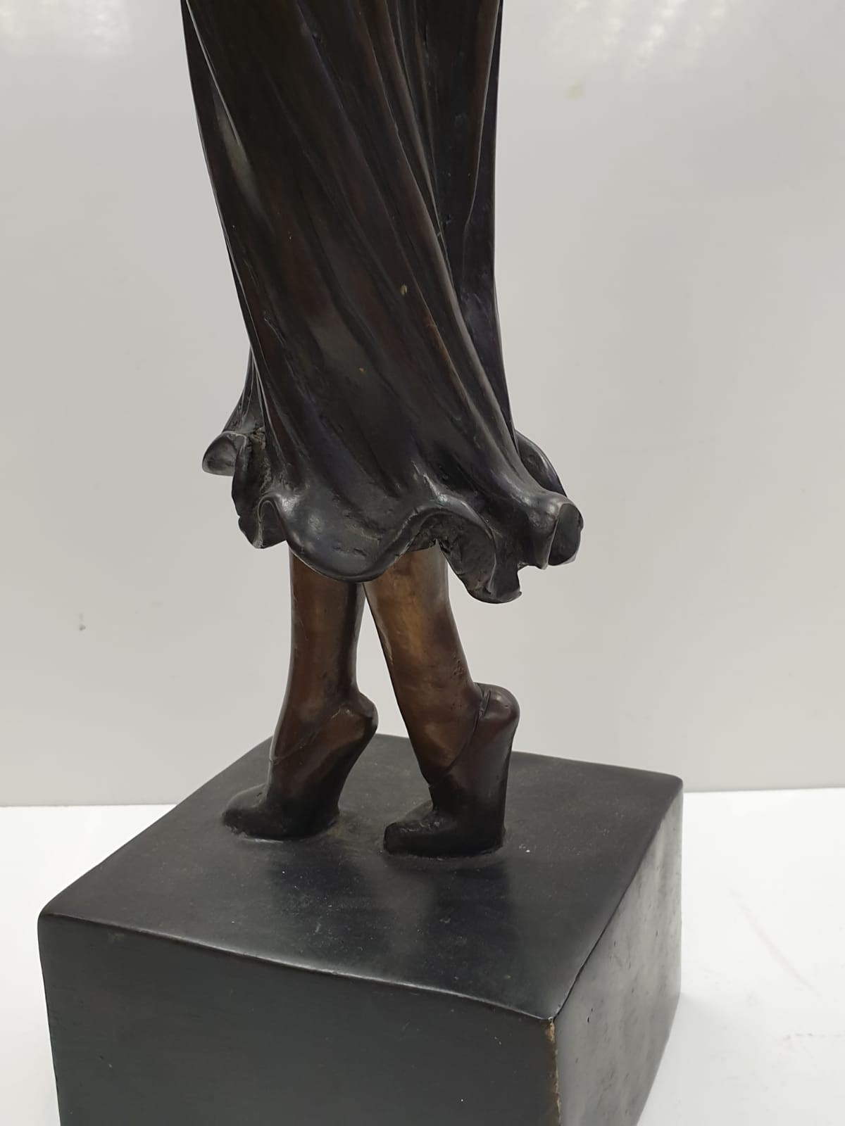 Bronze art deco figure possible of Isadore Duncan, circa 1920's. Height 60cm, 5kg in weight - Image 20 of 20