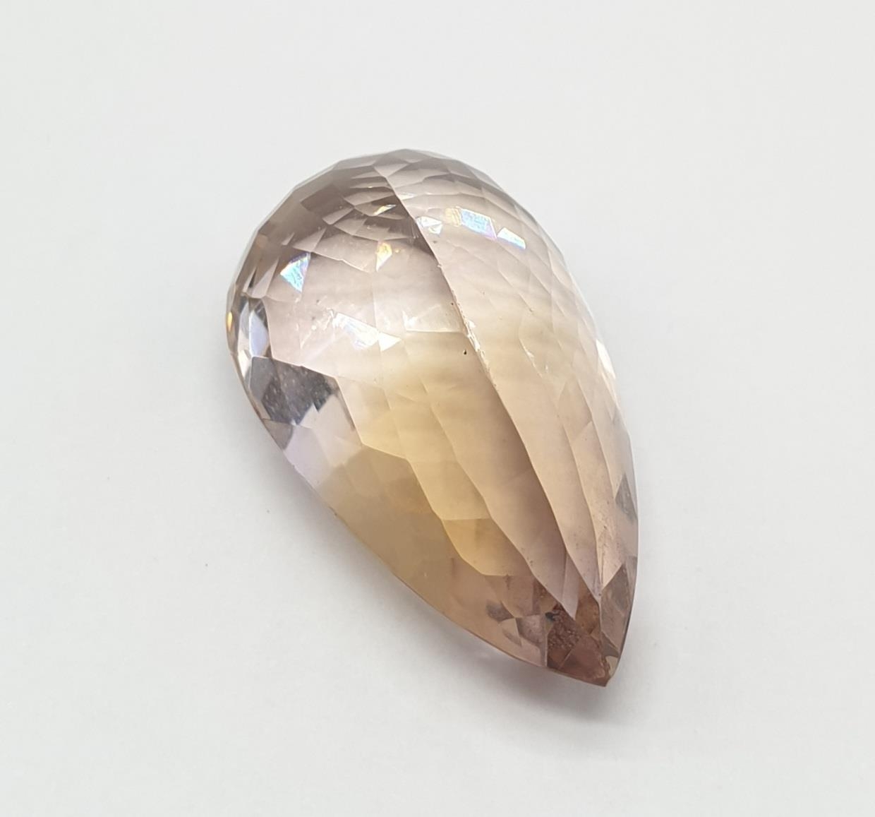 22.14ct Ametrine Pear Shape ITLGR CERTIFIED - Image 3 of 7