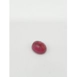 5.14ct ruby (clarity enhanced) GJSPC Certified