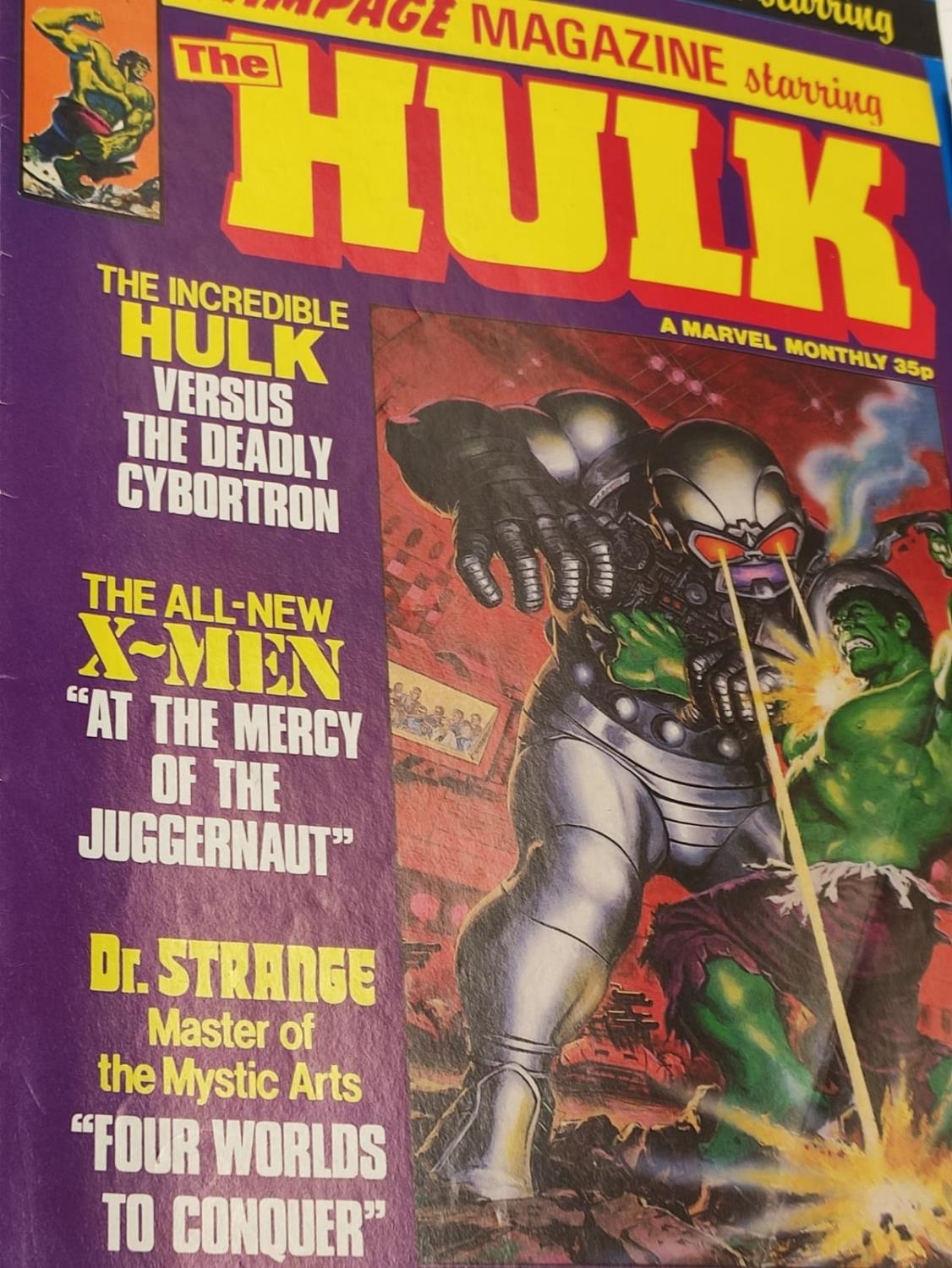 7 editions of Vintage Ramgage Magazines 'The Hulk'. - Image 6 of 13
