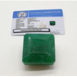 526ct large size emerald gemstone GLI CERTIFIED