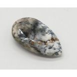 7.96ct dendrite opal gemstone GJSPC CERTIFIED