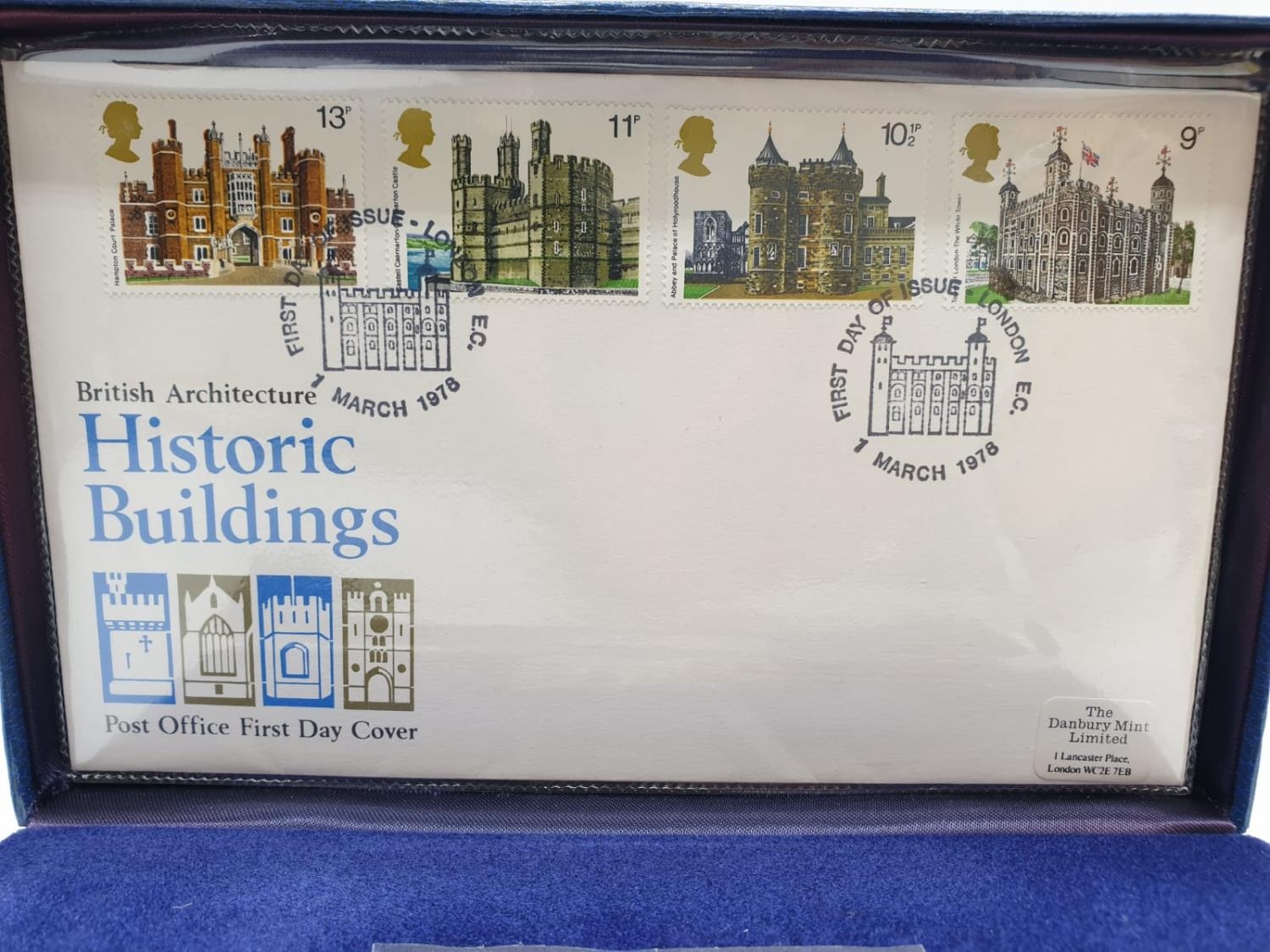 DANBURY MINT 900TH ANNIVERSARY TOWER OF LONDON stamp collection to include SILVER stamp ingot, - Image 6 of 10