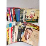 A mixed lot of 40 'Easy Listening' vinyl albums.