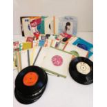 100 vintage 45's including the classics such as '' I only wanna be with you'' by Dusty Springfield &