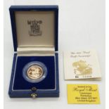 1985 proof half sovereign, 4g of 22ct gold untouched in capsule