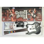PS2 Guitar Hero, guitar and game