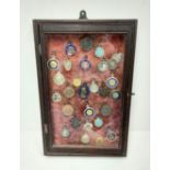 A selection of 28 vintage and antique athletic medals from a wide array of associations. Well