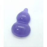 A piece of lavender jade. 2.9g in weight.