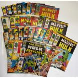 28 edition of 1970/80's DC comics. 'The mighty world of Marvel featuring the Incredible Hulk.