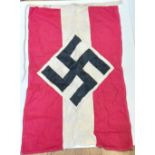 Hitler Youth Flag. 3 part individual sewn panel design and not printed.