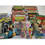 A mix of 1970s comics and one from 1965. Six Marvel various titles. Six DC comics various titles &