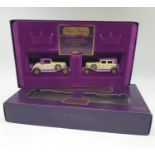The Lledo, Royal Anniversary 1981-91, 2 Model Car set, celebrating the Ten Years Charles and Diana