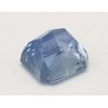 1.42ct Blue Sapphire Gemstone, ITLGR Certified, Eye Clean