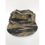 Vietnam War Era Unissued A.R.V.N Marines 3 Pointer Tiger Cam Cap.