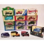 An eclectic selection of 17 Specialist Lledo model Vehicles. Includes the "Marmite" Truck and the "
