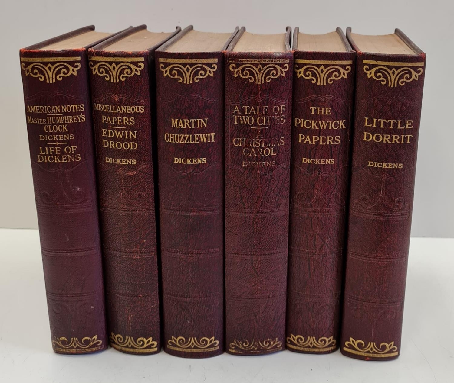 A completed work of Charles Dickens (16 volumes) illustrated by Phiz circa 1900s - Image 4 of 5