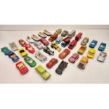 Collection of 32x matchbox vehicles and 4x boats (AF)