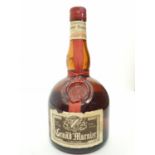 A bottle of circa 1970 Grand Marnier liquor.