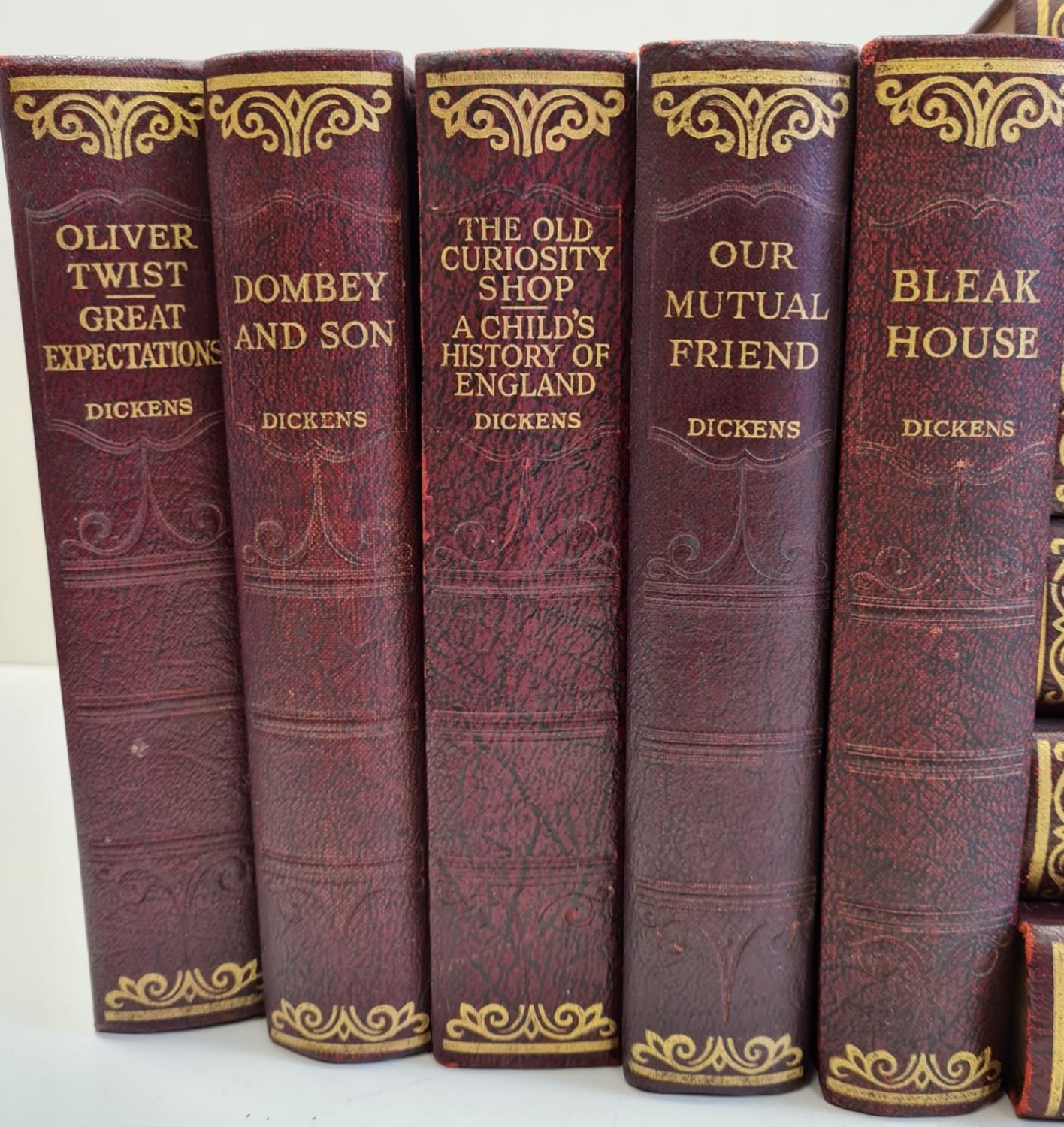 A completed work of Charles Dickens (16 volumes) illustrated by Phiz circa 1900s - Image 2 of 5