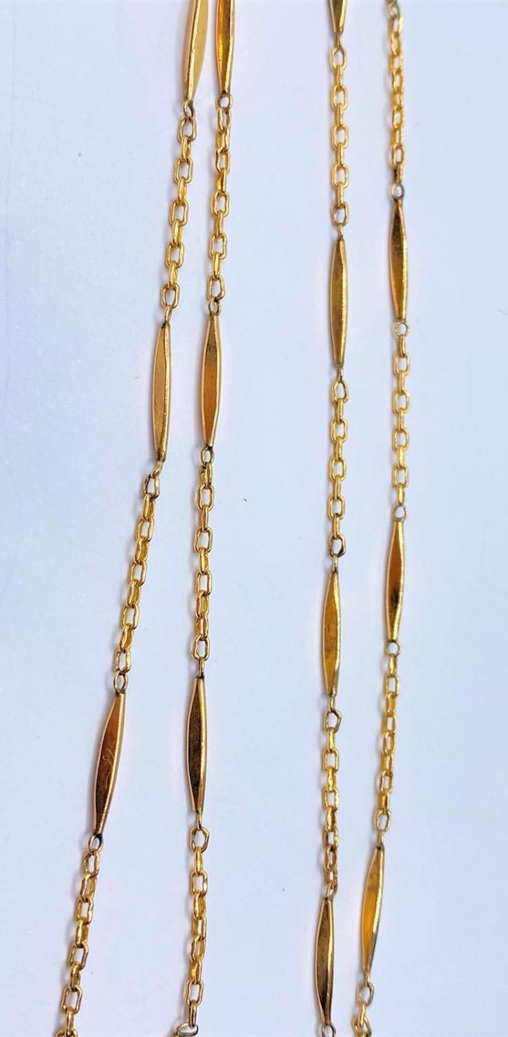 9ct Rose Gold CHAIN. 5.9g 62cm - Image 2 of 2