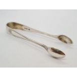 Vintage silver pair of sugar nips. Clear hallmark for Sheffield silver 1942. 9.5cm approx. 19.5