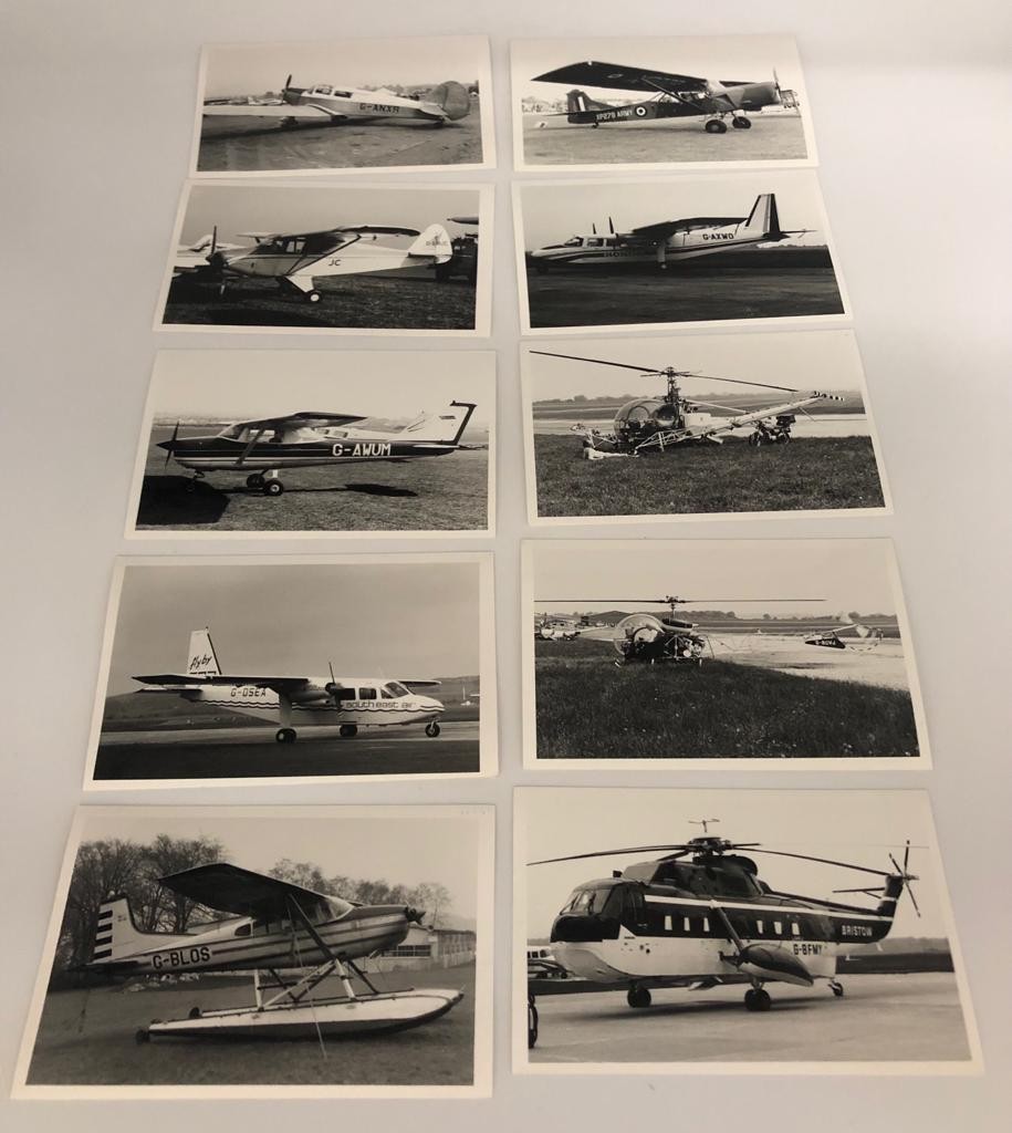 A wonderful selection incorporating 100x black and white photographs of aeroplanes and - Image 2 of 3