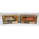 A pair of vintage Corgi Classic trucks: The Peerless light Company & the Lea and Perrins sauce. Good