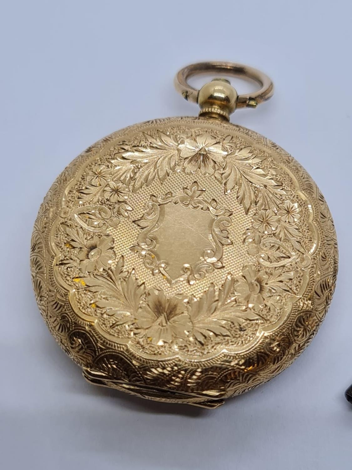 18ct Gold Ladies POCKET WATCH circa 1890. FWO 31.5g - Image 8 of 8