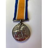 WWI medal awarded to Private A Rankine of the Gordon Highlanders. Excellent condition with clear