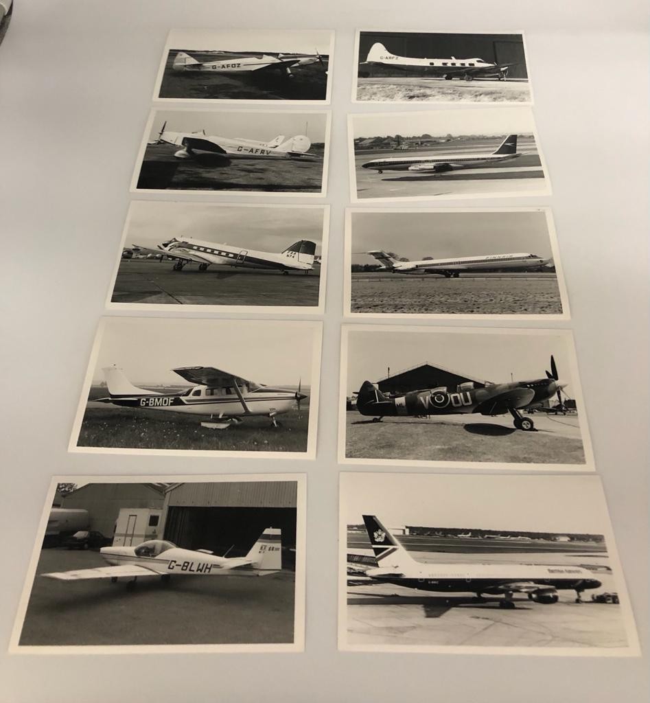 A wonderful selection incorporating 100x black and white photographs of aeroplanes and - Image 3 of 3