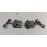 Pair of WWII Luftwaffe officer cuff links