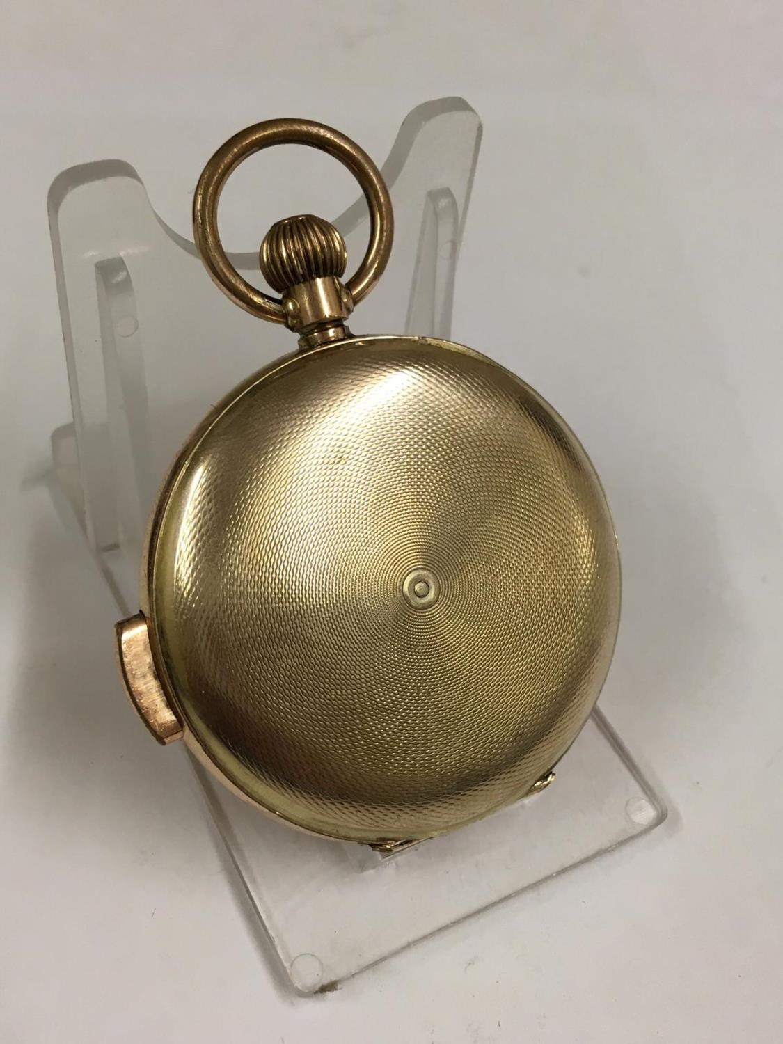 Vintage gold filled ottoman quarter repeater pocket watch ticking and repeat function working . Sold - Image 5 of 7