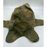 Vietnam War Era U.S.M.C Helmet Cover & Field Cap.