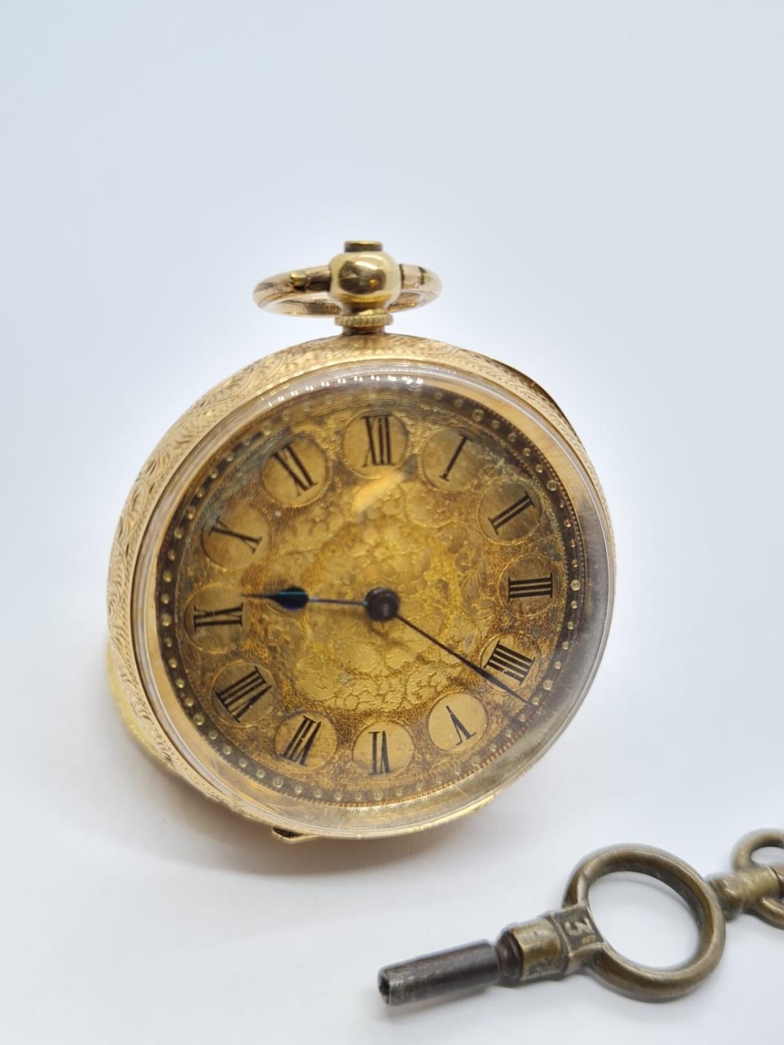 18ct Gold Ladies POCKET WATCH circa 1890. FWO 31.5g - Image 2 of 8