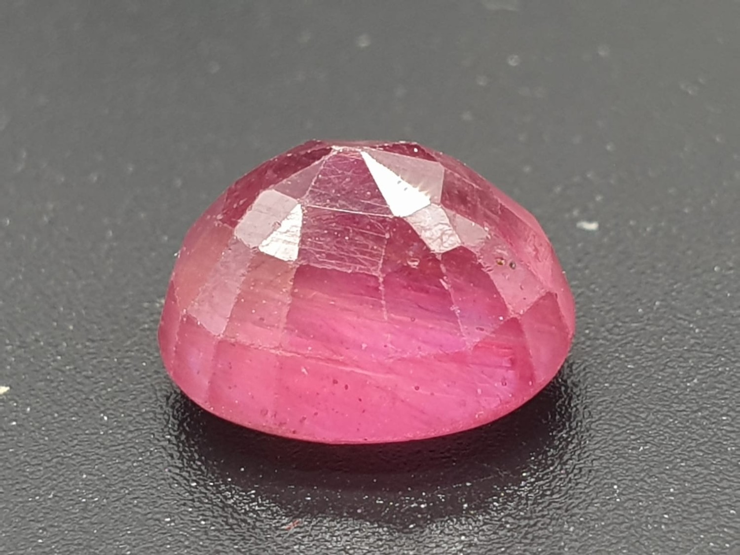 5.14ct ruby (clarity enhanced) GJSPC Certified - Image 2 of 4