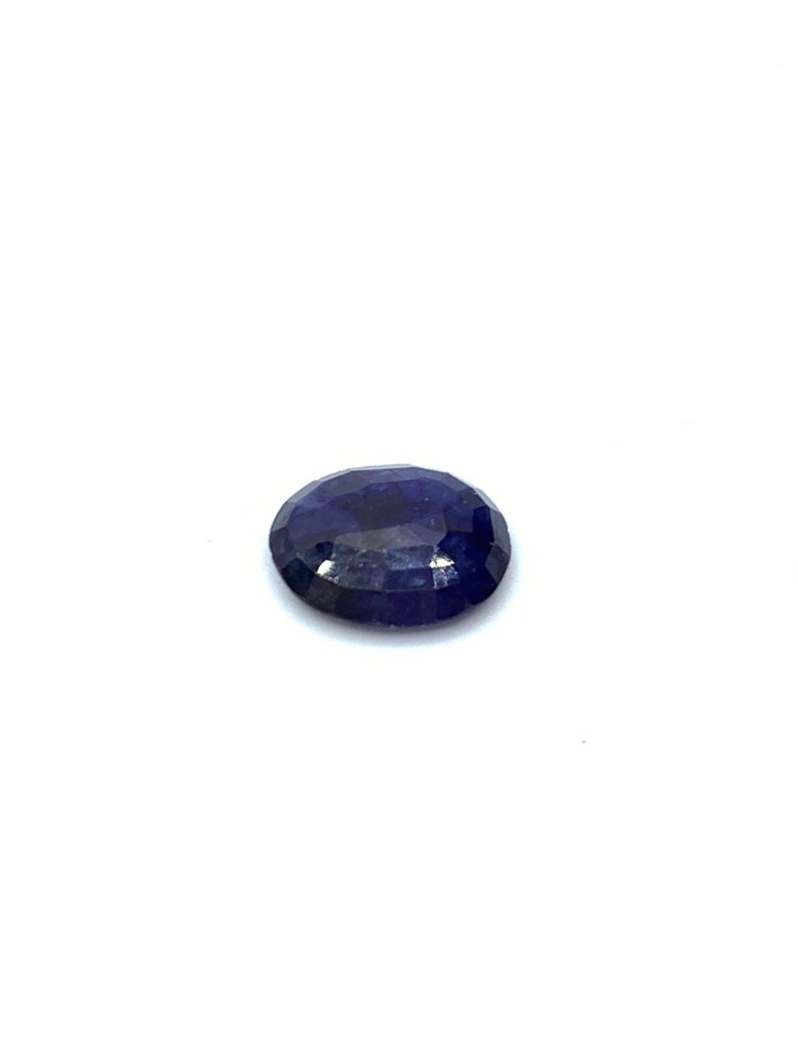 6.31 Ct Sapphire. GJSPC Certified - Image 2 of 5